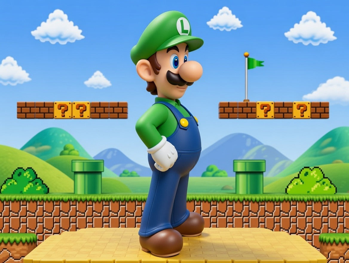 LUIGI SUPER MARIO